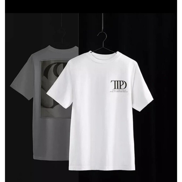 Taylor Swift T-Shirt Tortured Poets Department Official Tour Shirt Size S - Picture 1 of 12